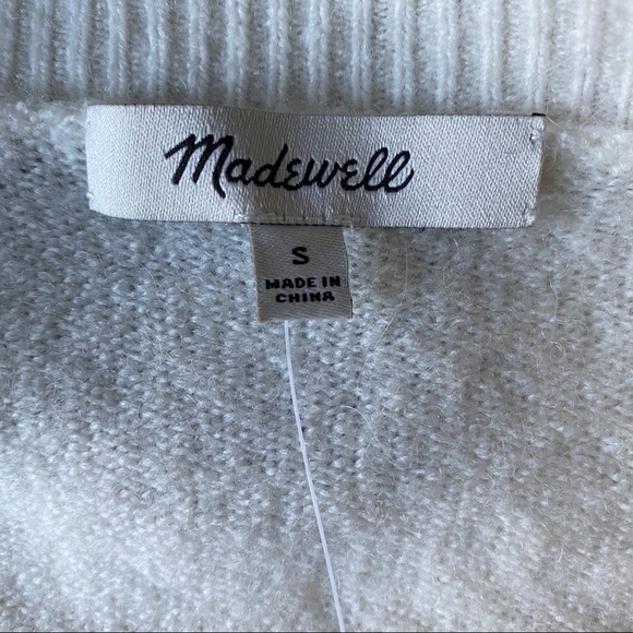 NEW Madewell Wool Alpaca Blend Sweater NWT - Picture 3 of 6